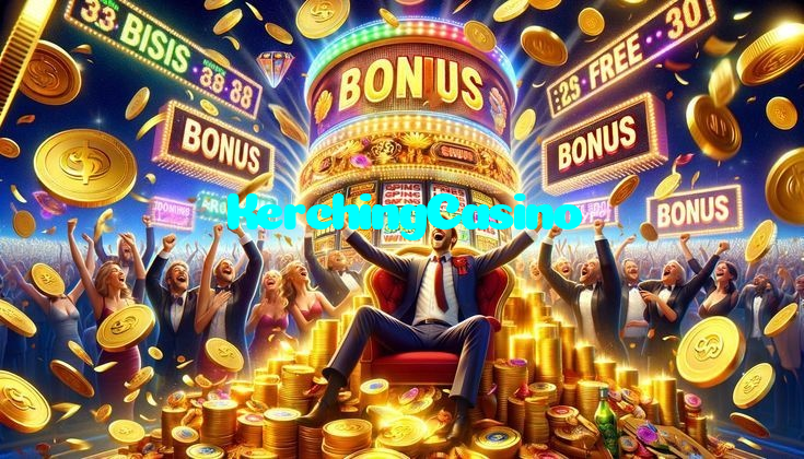 KerchingCasino خوش آمدید بونس +600% پیشکش موبائل ایپ کے پروموشن سیکشن میں دکھائی دیتی ہے۔